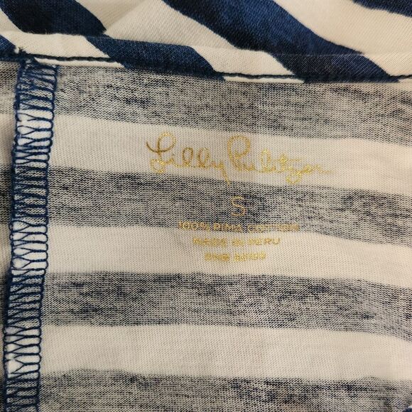 Lilly Pulitzer Marlowe Striped Shirt Dress Size Small - Picture 6 of 6